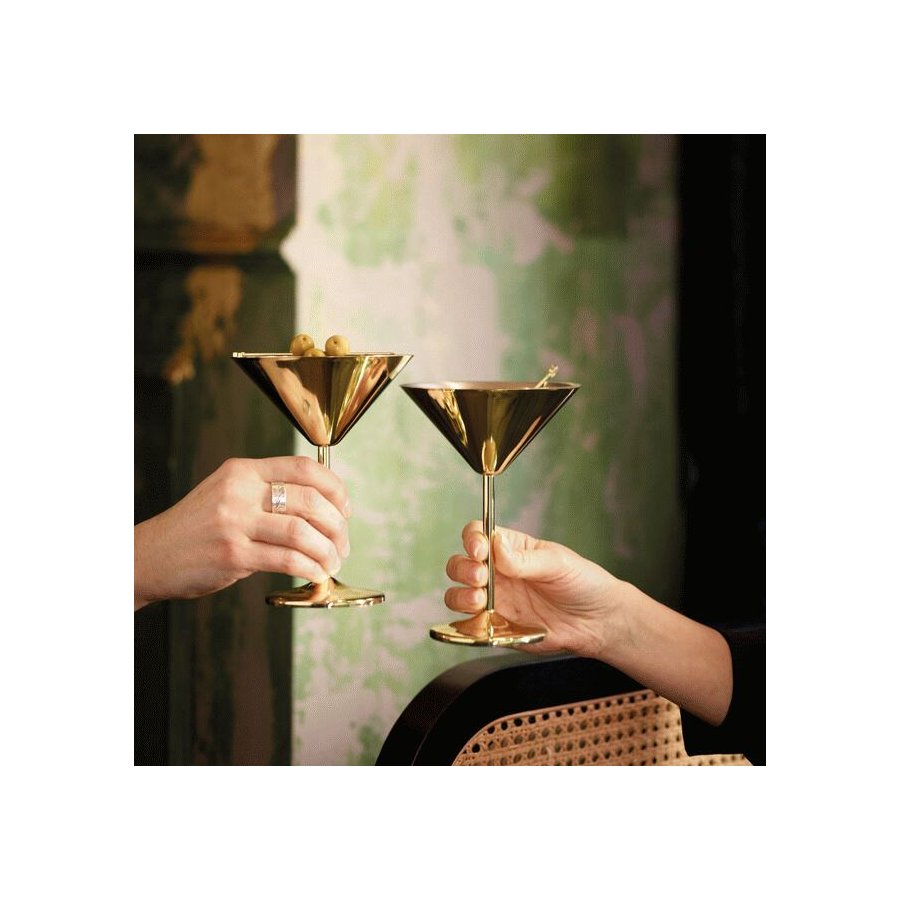 Paderno Martiniglas 2 stk. 20 cl, Guld