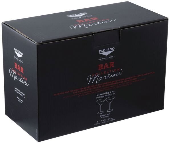 Paderno Martiniglas 2 stk. 20 cl, Guld