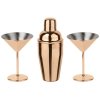 Paderno Martiniglas m. Shaker 3 Dele, Kobber