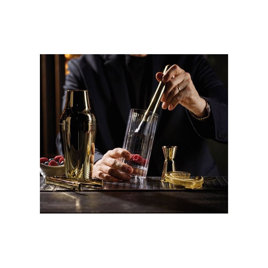 Paderno Parisian Shaker 5 Dele, Guld