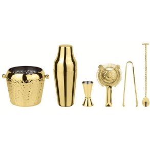 Paderno Parisian Ice Shaker 6 Dele, Guld
