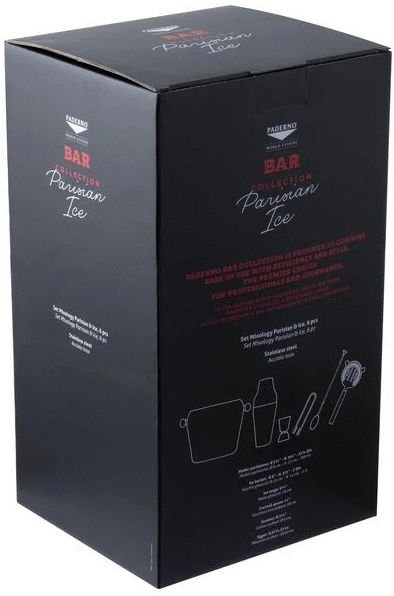 Paderno Parisian Ice Shaker 6 Dele, Kopper