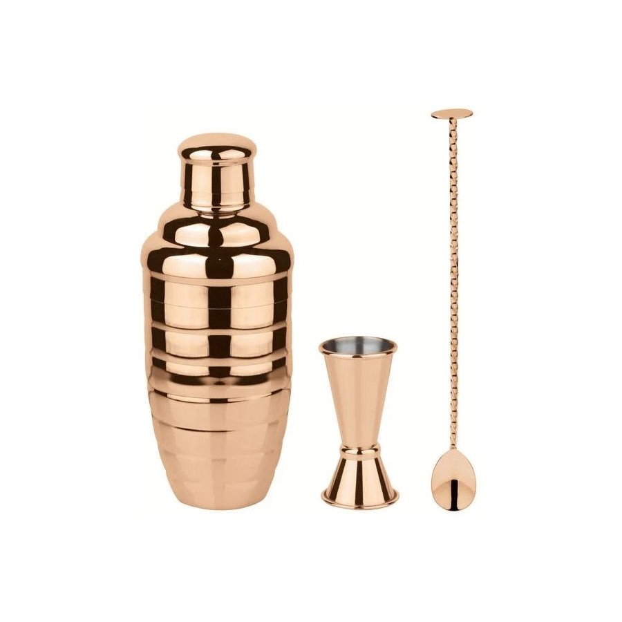 Paderno Bombay Shaker 3 Dele, Kobber