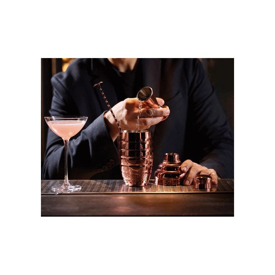 Paderno Bombay Shaker 3 Dele, Kobber