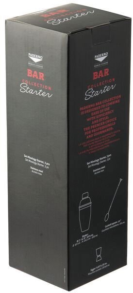 Paderno Bombay Shaker 3 Dele, Kobber