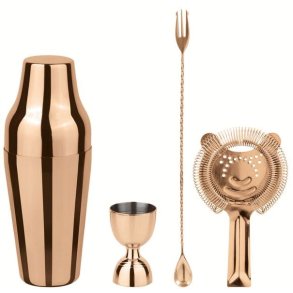 Paderno Parisian Shaker 4 Dele, Kopper