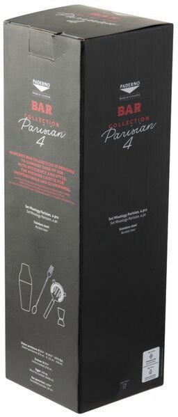Paderno Parisian Shaker 4 Dele, Kopper