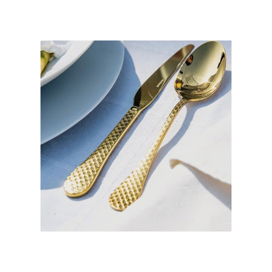 Sambonet Taormina Besteckset 30-teilig, Gold