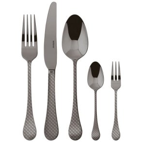 Sambonet Taormina Besteckset 30-teilig, Schwarz