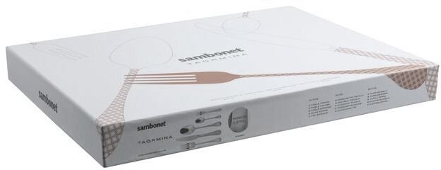 Sambonet Taormina Besteckset 30-teilig, Schwarz