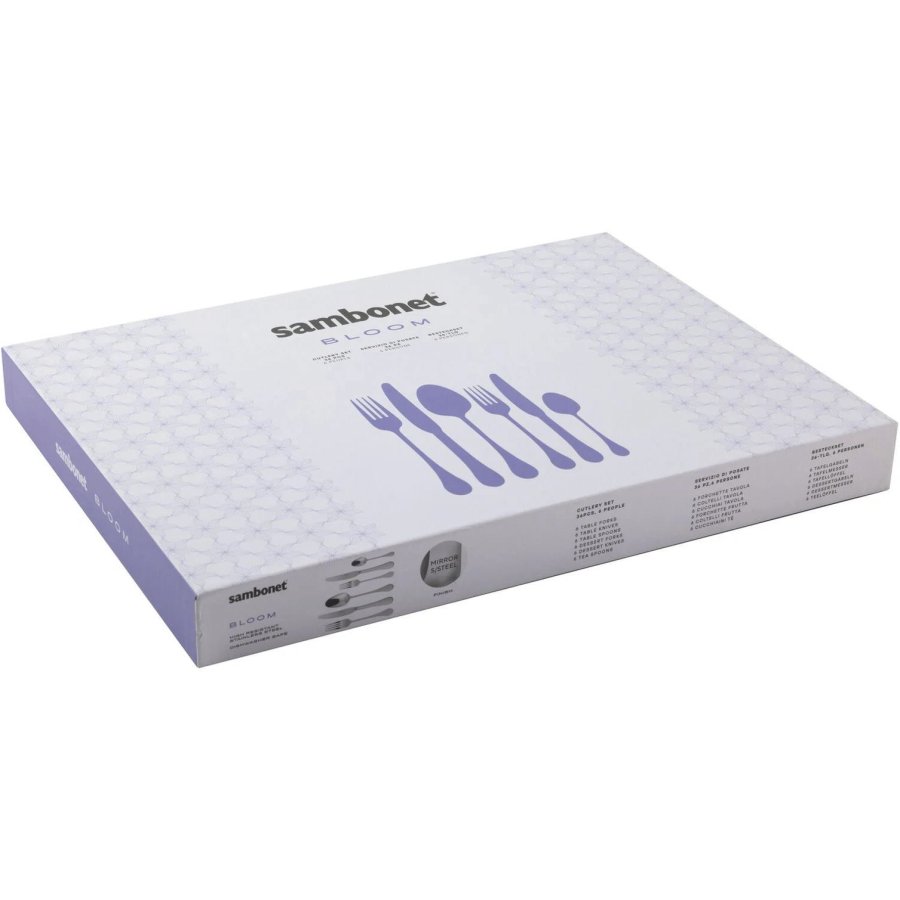 Sambonet Bloom Besteckset 36-teilig, Edelstahl