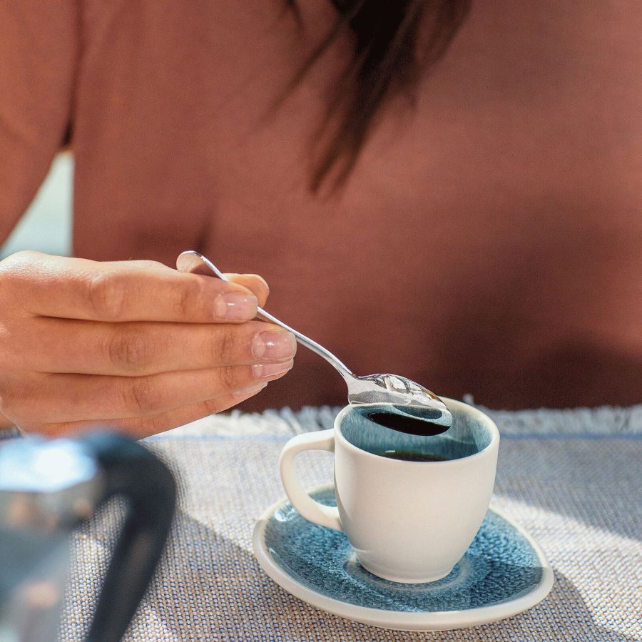 Sambonet Bloom Espressol&ouml;ffel 6er Set, Edelstahl