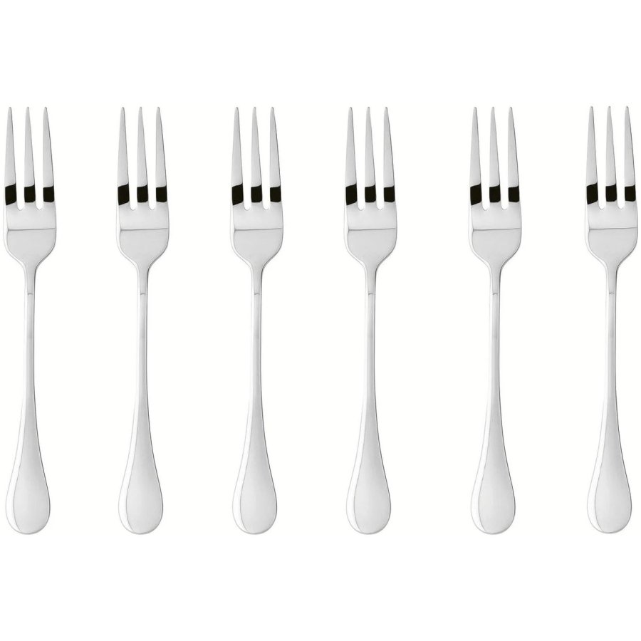 Sambonet Bloom Kuchengabel 6er Set, Edelstahl