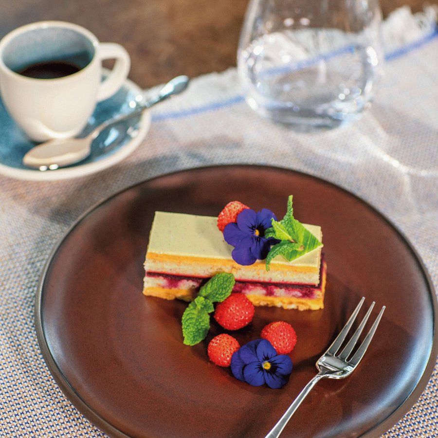 Sambonet Bloom Kuchengabel 6er Set, Edelstahl