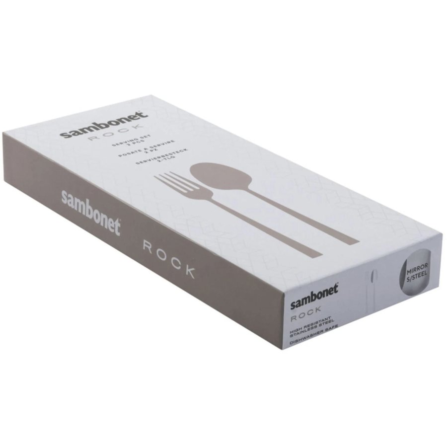Sambonet Rock Besteck-Set 2-teilig, Edelstahl