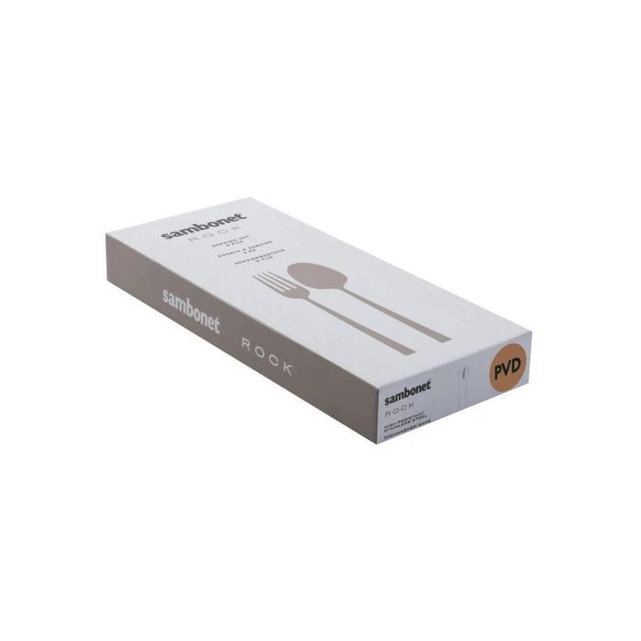 Sambonet Rock Besteck-Set 2-teilig, Gold