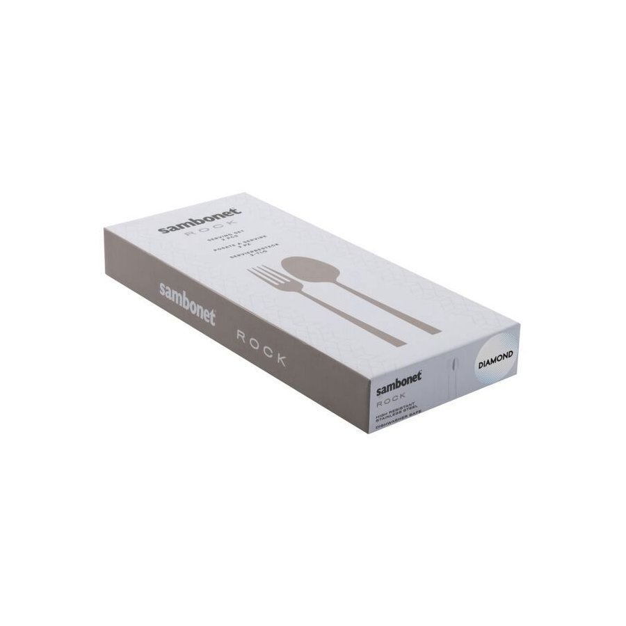 Sambonet Rock Besteck-Set 2-teilig, Diamond