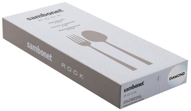 Sambonet Rock Besteck-Set 2-teilig, Diamond