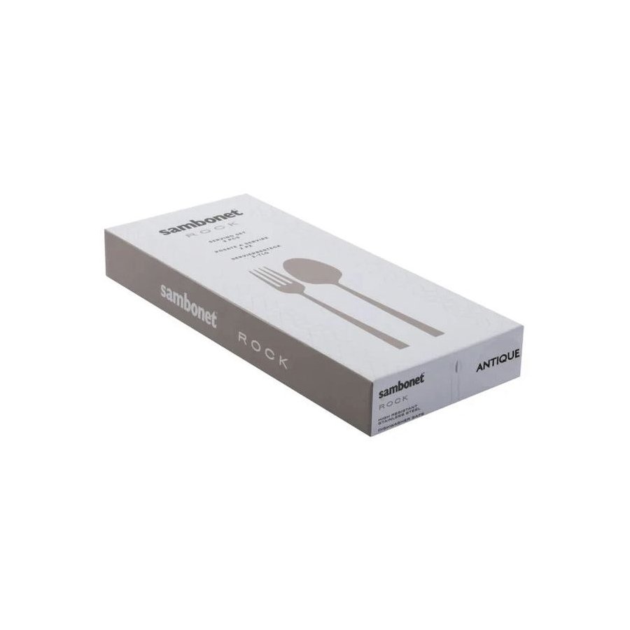 Sambonet Rock Besteck 2-teilig, Champagne