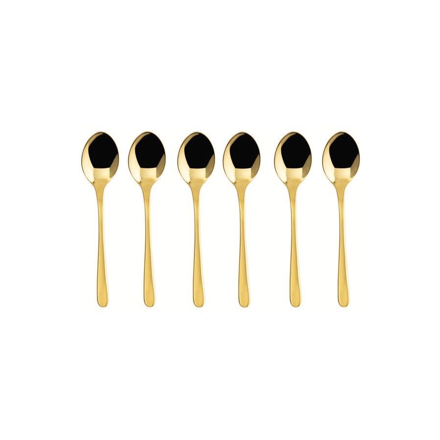 Sambonet Taste Teel&ouml;ffel 6er Set, Gold
