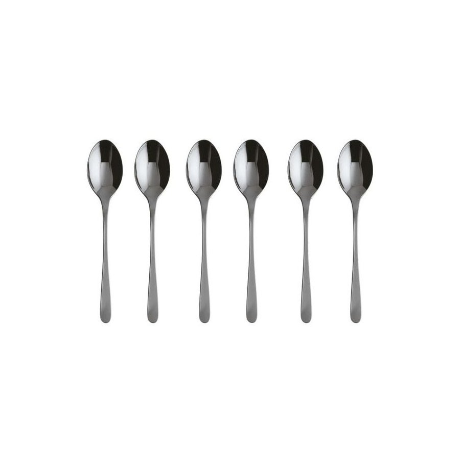 Sambonet Taste Teel&ouml;ffel 6er Set, Schwarz