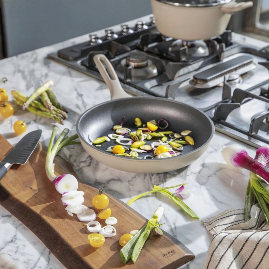 Sambonet Silver Force Stegepande 24 cm, Beige/Gr�