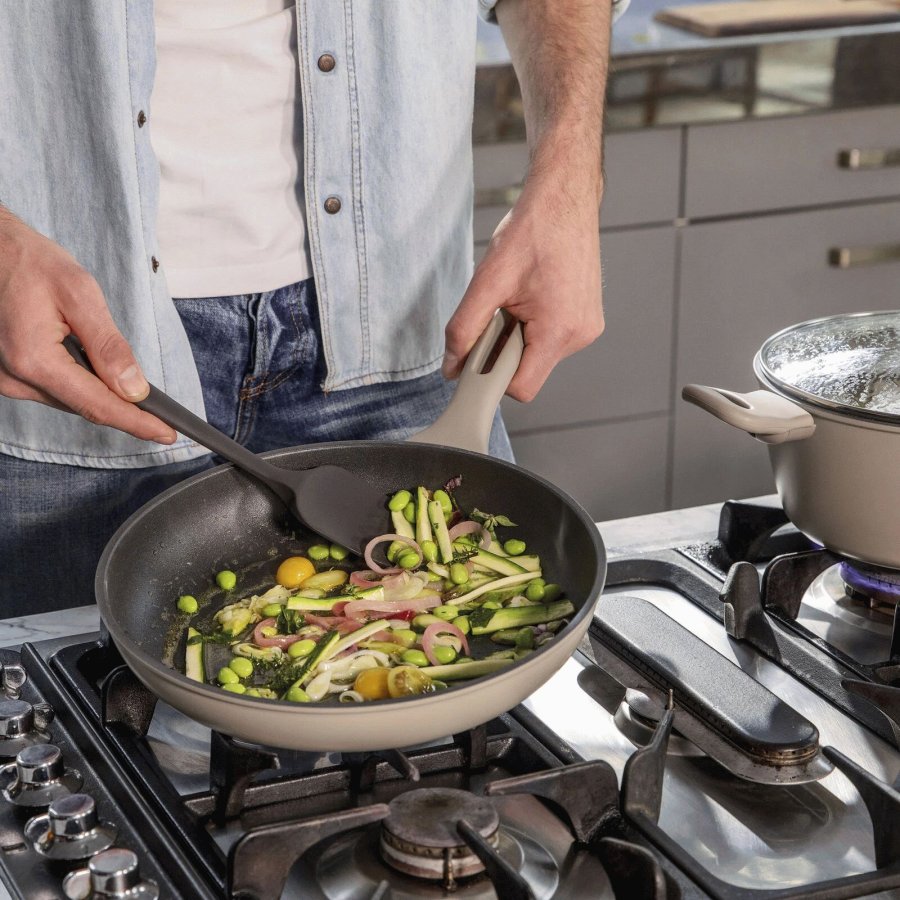 Sambonet Silver Force Stegepande 30 cm, Beige/Gr�