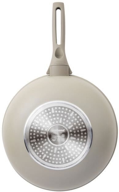 Sambonet Silver Force Wok 28 cm, Beige/Gr�