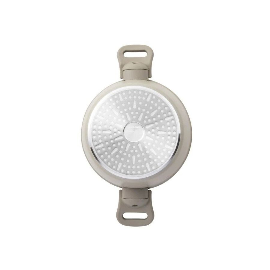 Sambonet Silver Force Wok 28 cm, Beige/Gr�