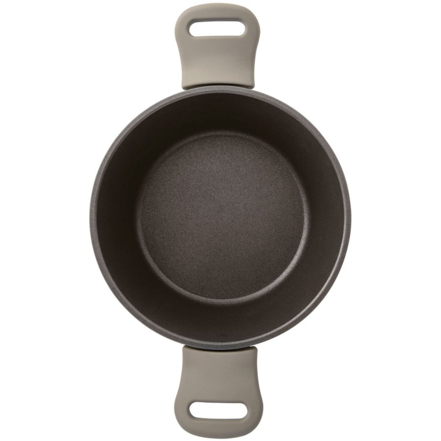 Sambonet Silver Force Gryde m. L�g �20 cm/2,3 L, Beige/Gr�