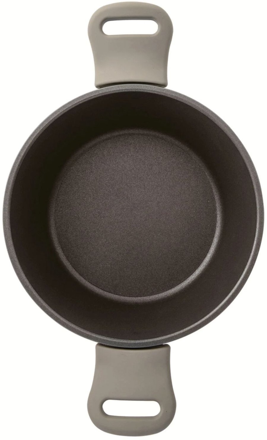 Sambonet Silver Force Gryde m. L�g �24 cm/4,2 L, Beige/Gr�