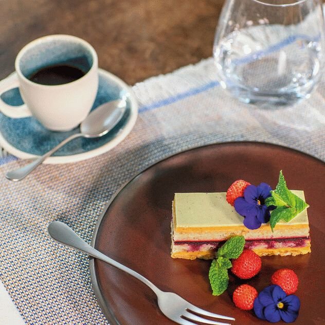 Sambonet Bloom Kuchengabel 6er Set, Mattierter Edelstahl