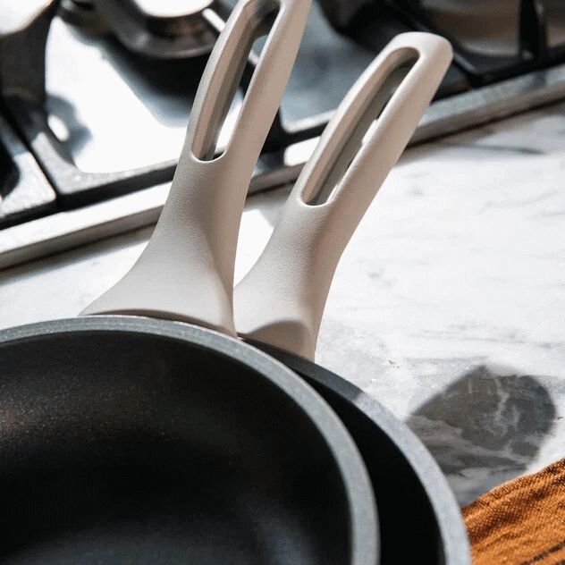 Sambonet Silver Force Stegepandes�t 2 stk, Beige/Gr�