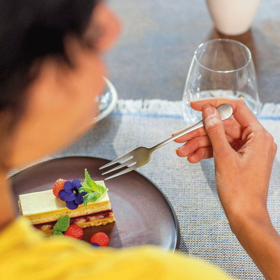 Sambonet Bloom Besteckset 60-teilig, Mattierter Edelstahl