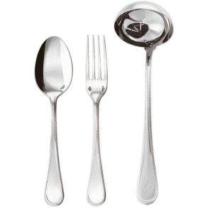 Sambonet Perles Besteck-Set 3-teilig, Edelstahl