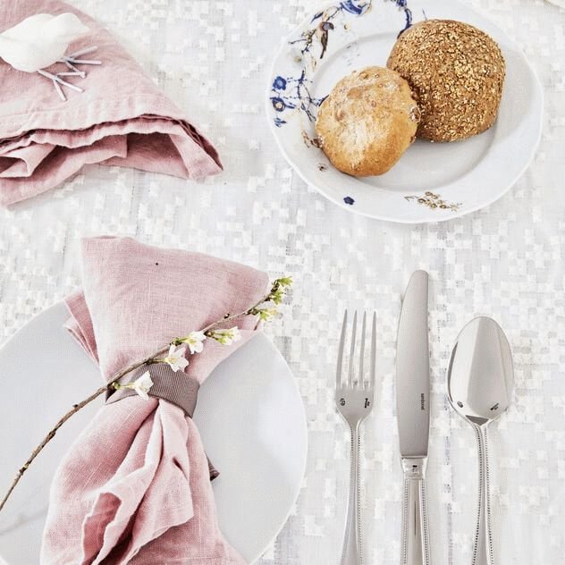 Sambonet Perles Besteckset 24-teilig, Edelstahl