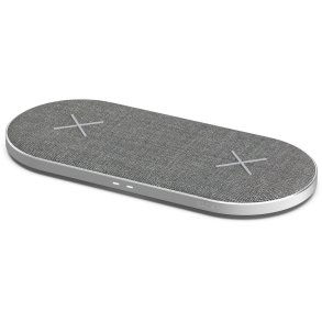 SACKit CHARGEit Dual Dock Trådløs Oplader, Grå