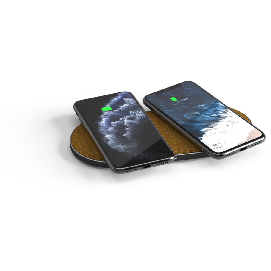 SACKit CHARGEit Dual Dock Trdls Oplader, Curry