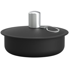 SACKit Olielampe �14 cm, Sort St�l