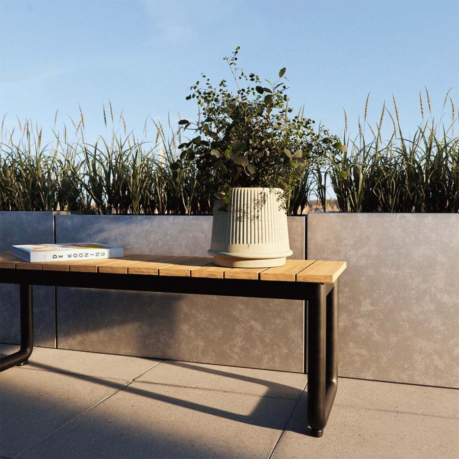 SACKit Gaia 23 Urtepotteskjuler H23 cm, Sand