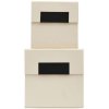 House Doctor Opbevaring m. lg Birch 2 stk, Beige