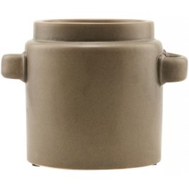 House Doctor Bundi Urtepotte 23 cm, Brun
