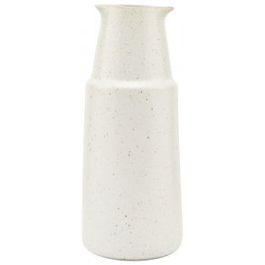 House Doctor Pion Flasche H18 cm, Grau/Wei