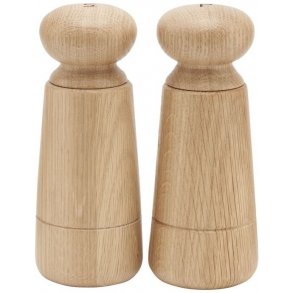 House Doctor Wardha Salz- und Pfeffermhle H17 cm, Eiche