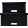 Monograph File sker m. lg 2 stk, Sort