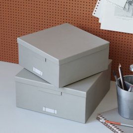 Monograph File sker m. lg 2 stk, Gr