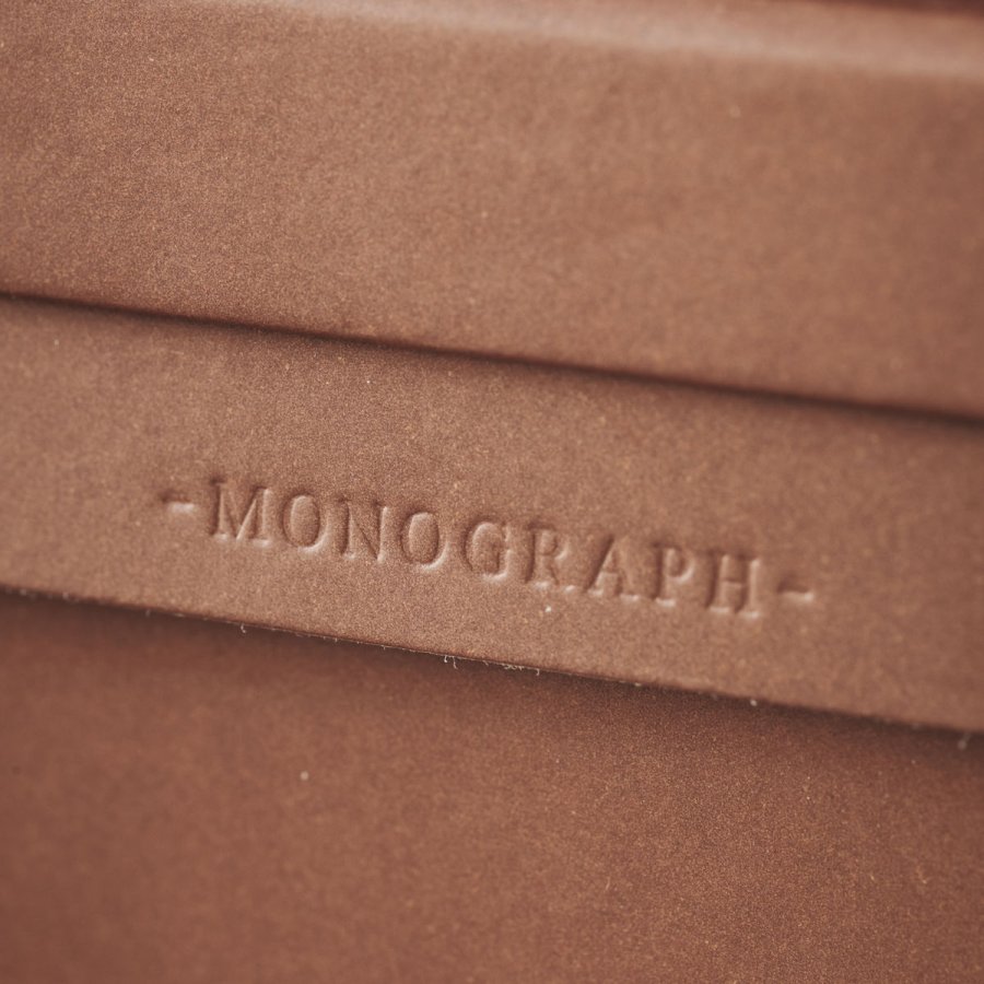 Monograph File sker m. lg 2 stk, Cognac