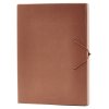 Monograph File Dokumentfolder 31x22,5 cm, Cognac