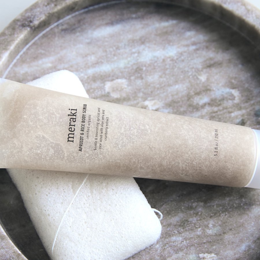 Meraki Apricot & Rice Bodyscrub 150 ml