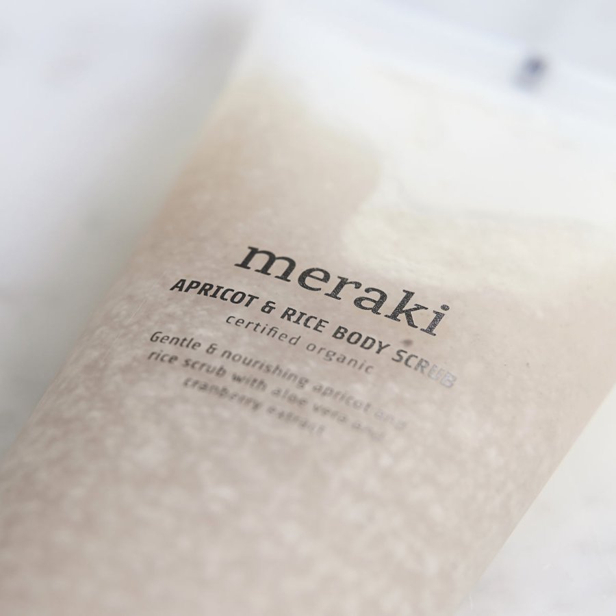Meraki Apricot & Rice Bodyscrub 150 ml